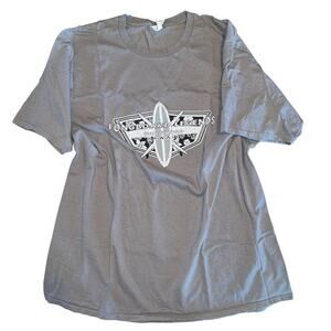 Longboard Legend Grey Classic Surfboards Hawaii Graphic T-Shirt XL